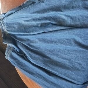 eShakti Navy Midi Skirt